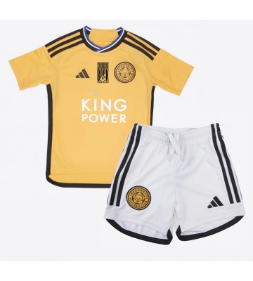 Leicester City Tercera Equipación Niños 2023-24 Manga Corta (+ Pantalones cortos)